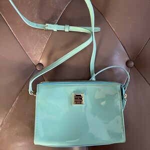 Dooney & Burke Turquoise Crossbody Bag